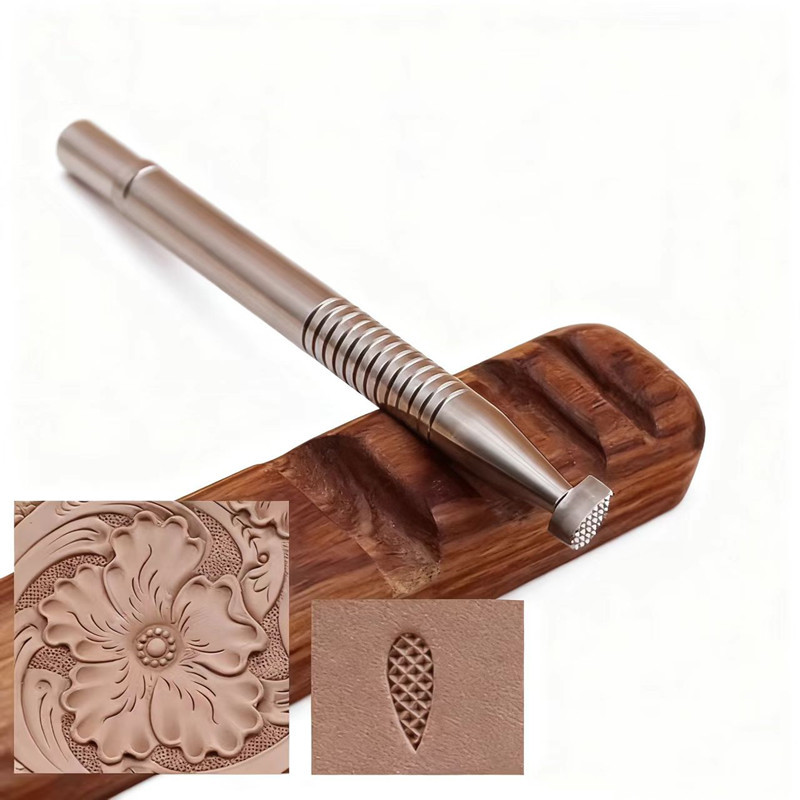 Leatherwork Embossing - Arabesque achtergrondstempelset S1.5x4/M2.2x6/L3x8mm - 304 roestvrijstalen