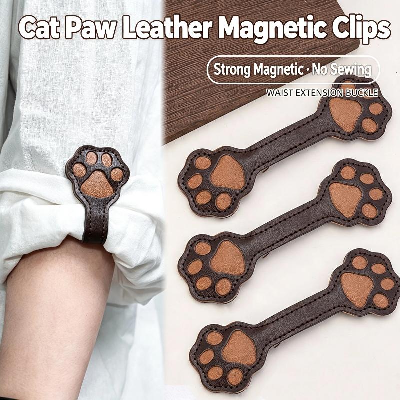 Leather Works - 2 stuks premium lederen magnetische hoesclips