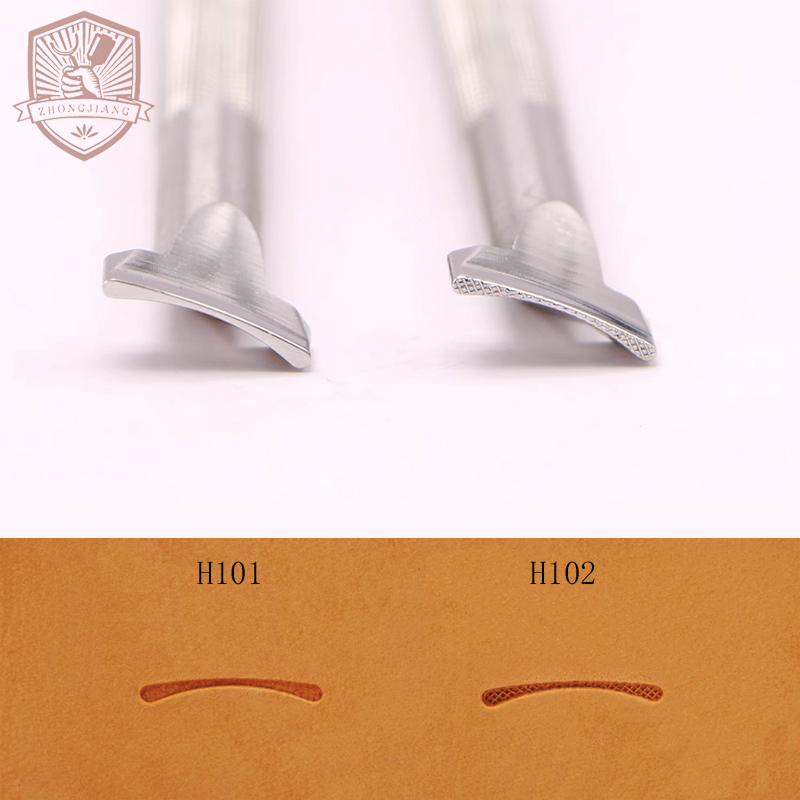 Leatherwork Embossing - Leer Werk Stempelen Tool Cutoff Patroon