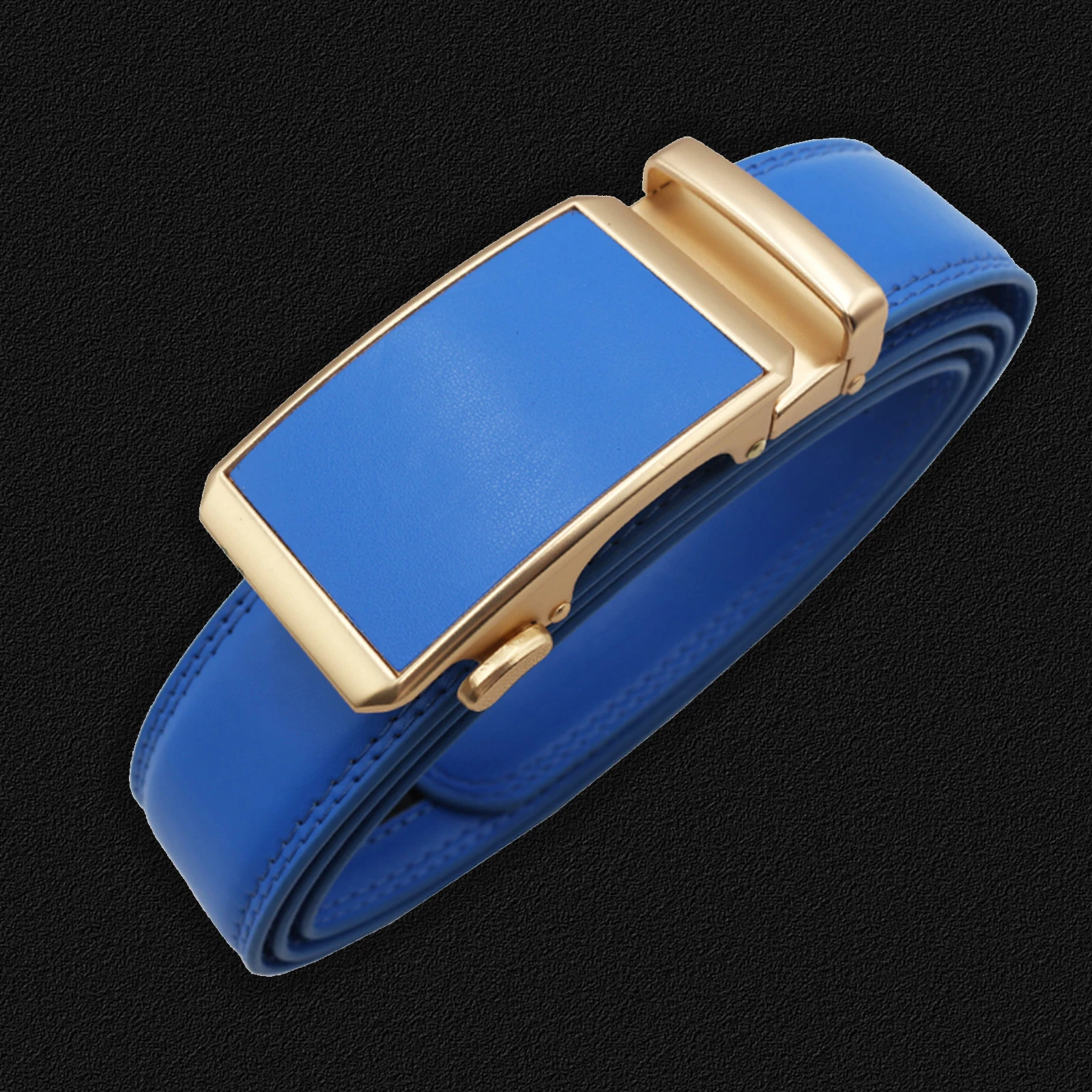 Leather Work Jeans - Mannen Echt Lederen Riem Bedrijf Hoge