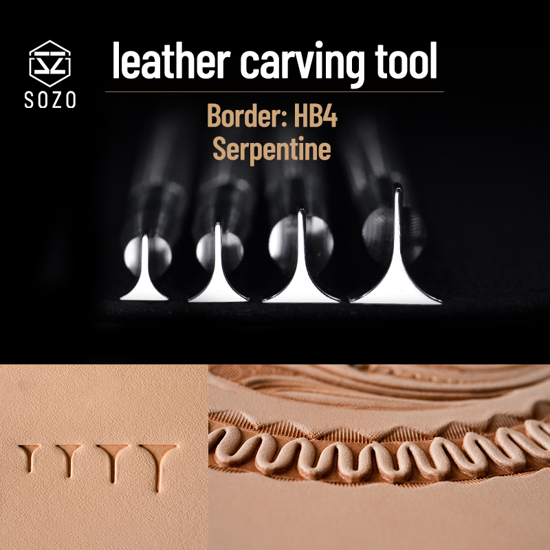 Leatherwork Embossing - Sozo HB4 Lederen Ambachtelijke Werk Stempelen