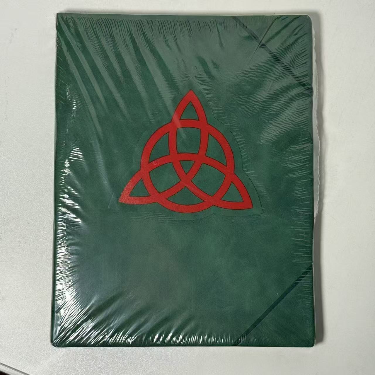 Leather Work Diary - Keltische Triquetra Drie-eenheid Knoop Hardcover Notitieboek