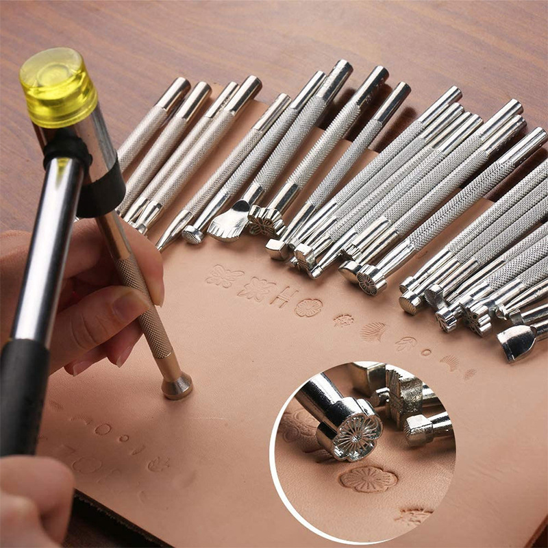 20 stuks lederen stempelgereed - Leatherwork Embossing recensie en prijs