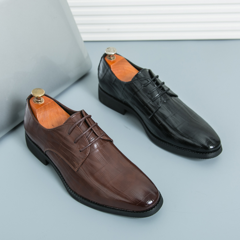 Nieuwe leren herenschoenen Hog - Leather Work Oxfords recensie en prijs