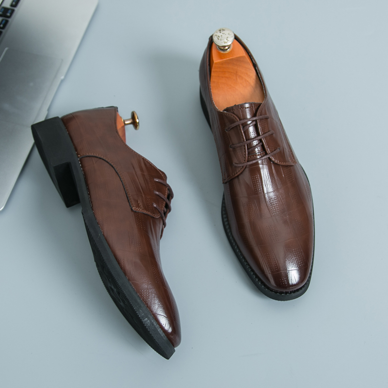Nieuwe leren herenschoenen Hog - Leather Work Oxfords recensie en prijs
