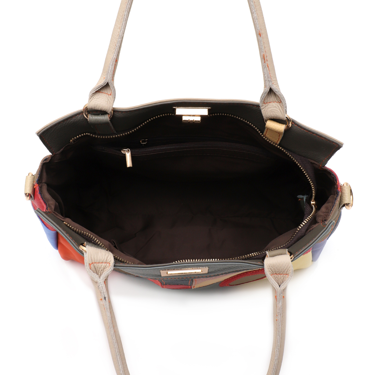 SC Chic Kleurrijk Echt Leer Ge - Leather Work Bag Women recensie en prijs