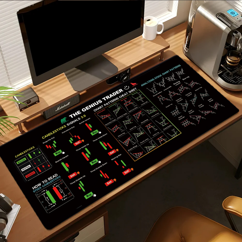 EXCO Stock Market Trader leder - Leatherwork Desk recensie en prijs