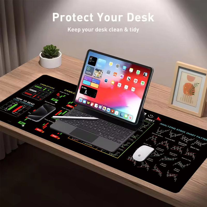 EXCO Stock Market Trader leder - Leatherwork Desk recensie en prijs