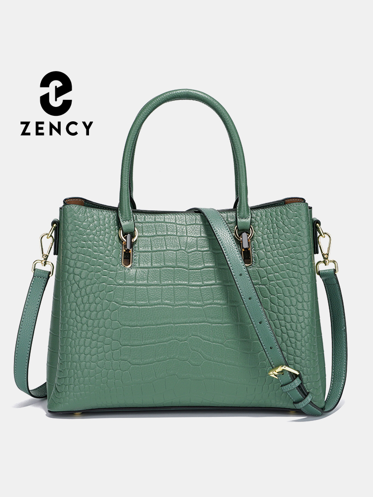 Zency damestas van echt leer m - Leather Work Bag Women recensie en prijs