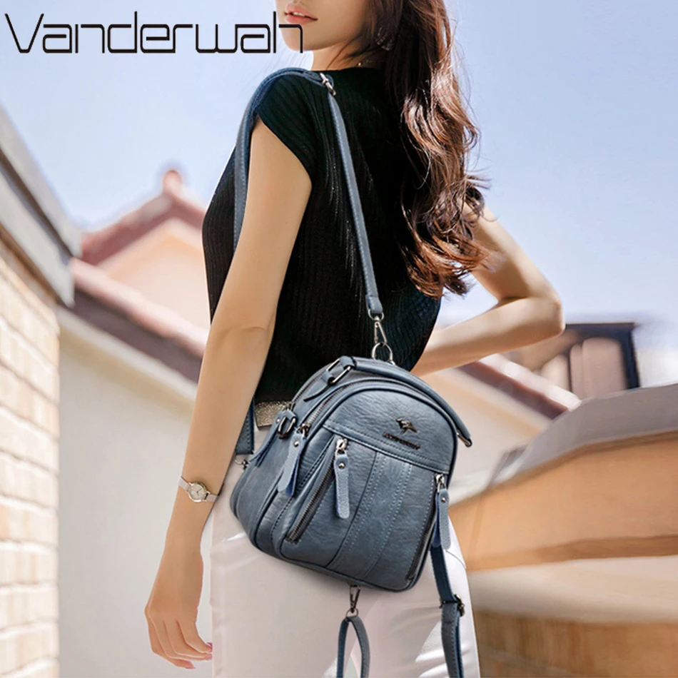 4-in-1 leren rugzakken Multifu - Leather Work Backpack recensie en prijs