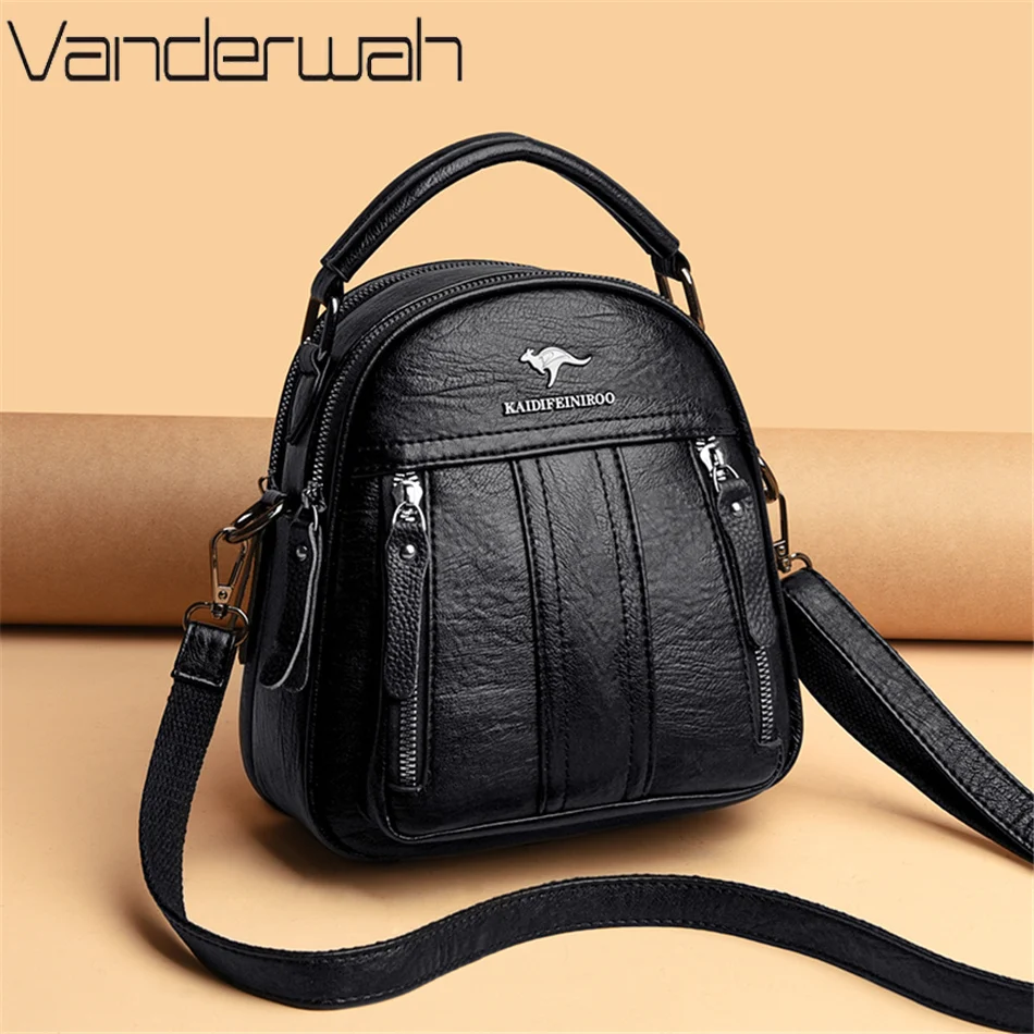 4-in-1 leren rugzakken Multifu - Leather Work Backpack recensie en prijs