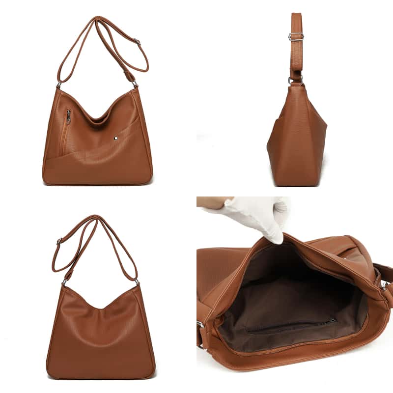 Dames crossbodytas van PU-leer - Leather Work Handbags For Women recensie en prijs