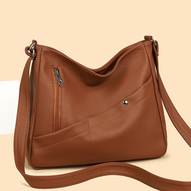 Dames crossbodytas van PU-leer - Leather Work Handbags For Women recensie en prijs