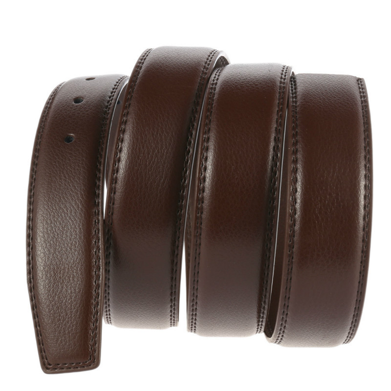 Luxe Mannen Riemen Effen Leer  - Leather Work Jeans recensie en prijs
