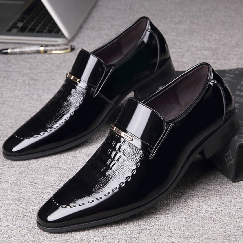 Heren leren schoenen Lakleer Z - Leather Work Oxfords recensie en prijs