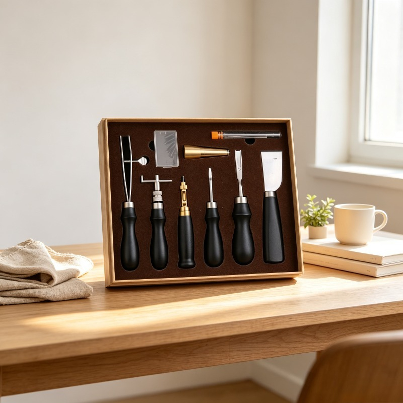 Complete lederen handnaaiset,  - Leatherwork Kits For Beginners recensie en prijs