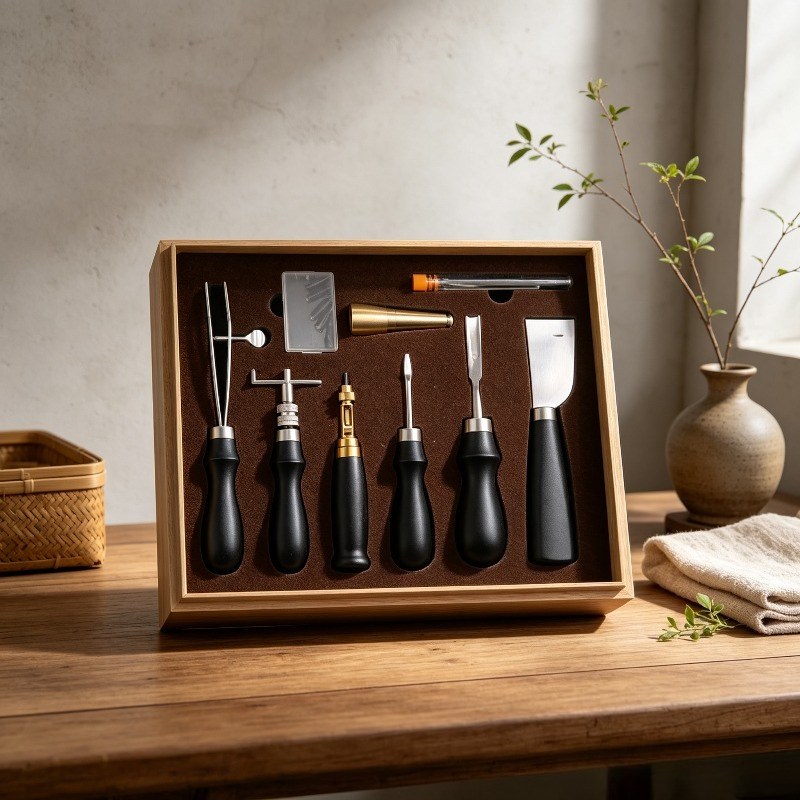 Complete lederen handnaaiset,  - Leatherwork Kits For Beginners recensie en prijs