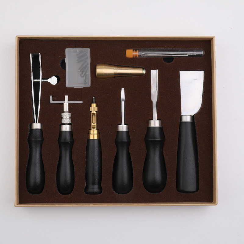 Complete lederen handnaaiset,  - Leatherwork Kits For Beginners recensie en prijs