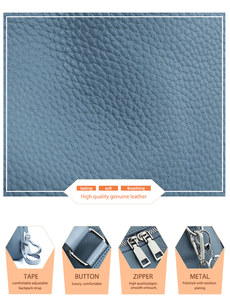 Zency Echt leren damesrugzak v - Leather Work Backpack recensie en prijs