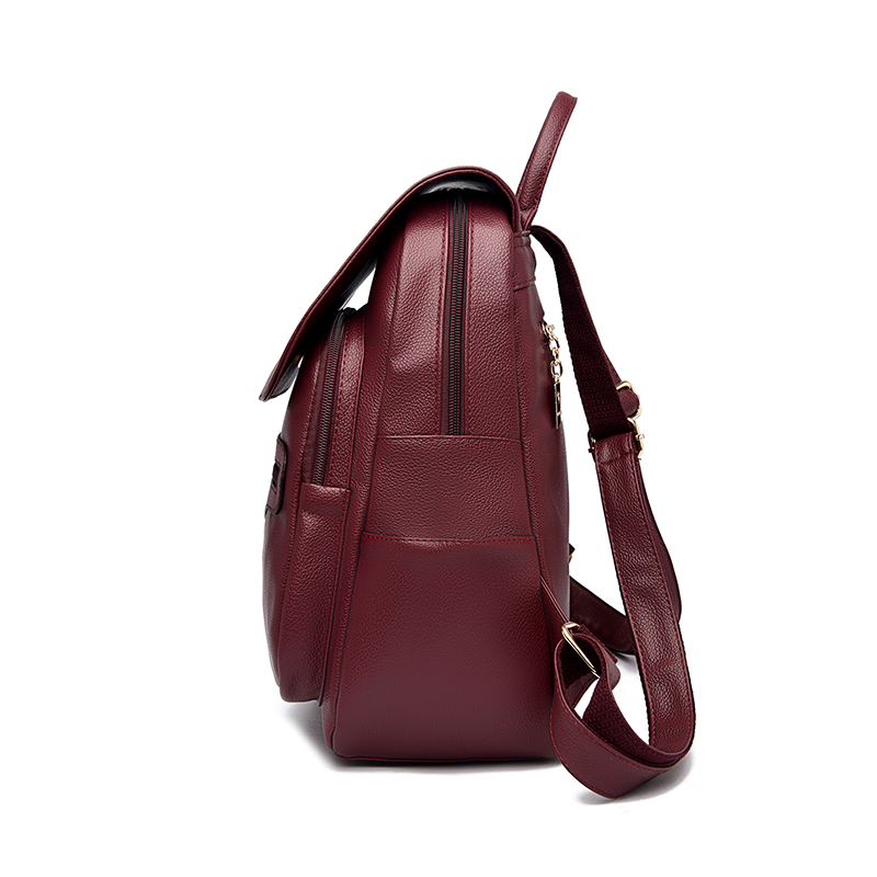 2026 NIEUWE dames hoge kwalite - Leather Work Backpack recensie en prijs