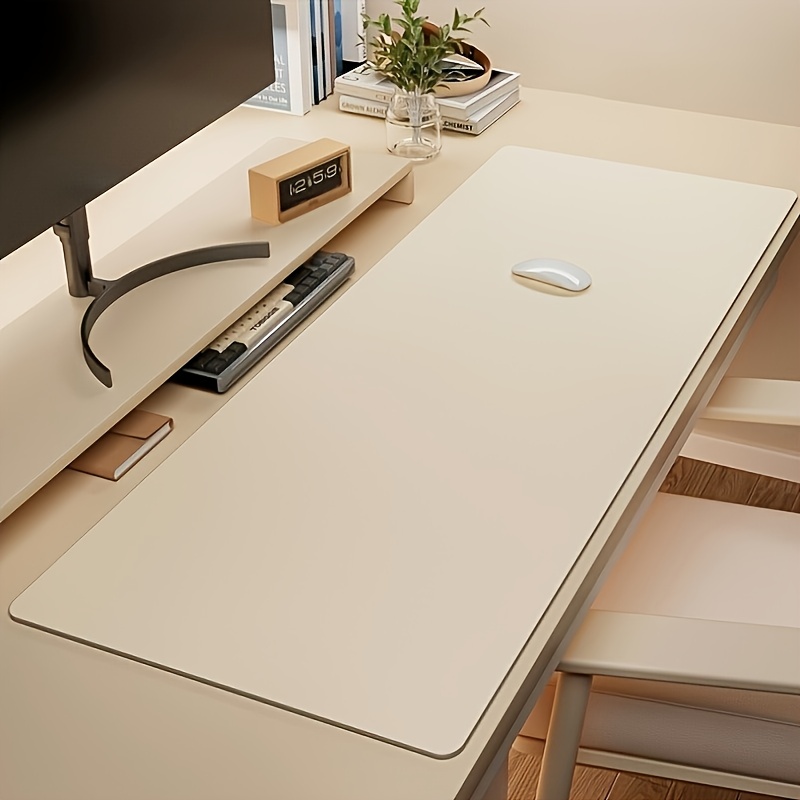 1pc grote kunstleer muismat, a - Leatherwork Desk recensie en prijs