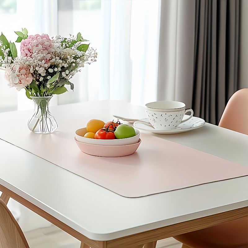 1pc grote kunstleer muismat, a - Leatherwork Desk recensie en prijs