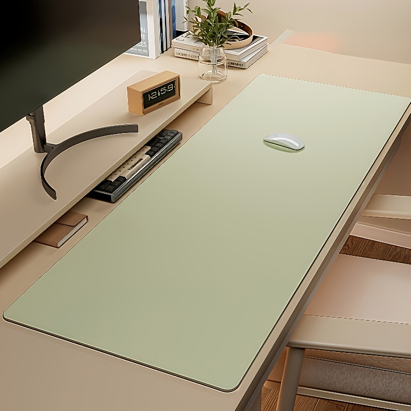 1pc grote kunstleer muismat, a - Leatherwork Desk recensie en prijs
