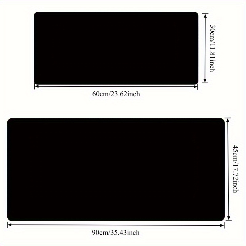 1pc effen kleur muismat, antis - Leatherwork Essentials recensie en prijs