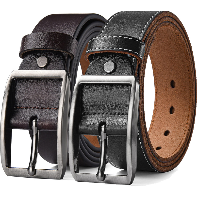 Heren Hoge Kwaliteit Pin Gesp  - Leather Work Jeans recensie en prijs