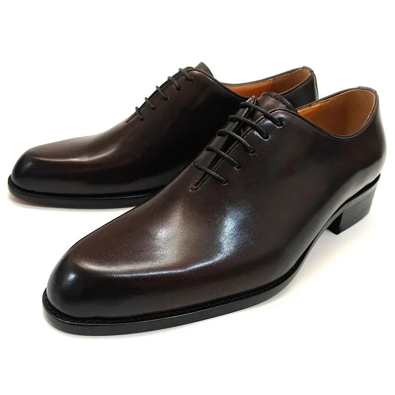 Succesvolle Heren Lederen Scho - Leather Work Oxfords recensie en prijs