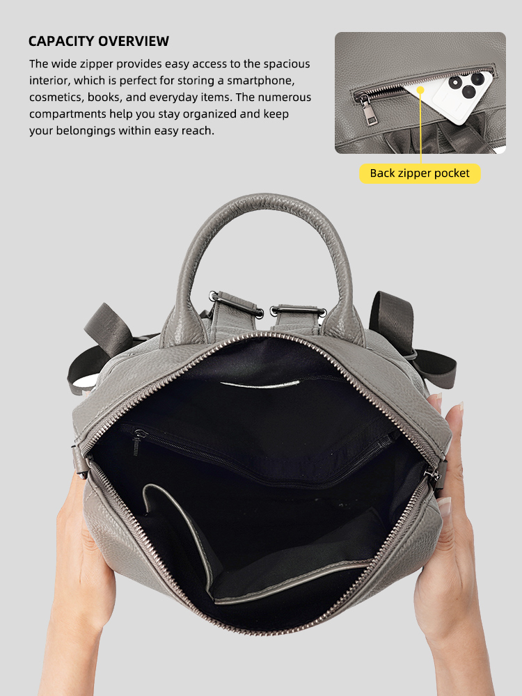 Zency Premium Echt Lederen Rug - Leather Work Backpack recensie en prijs