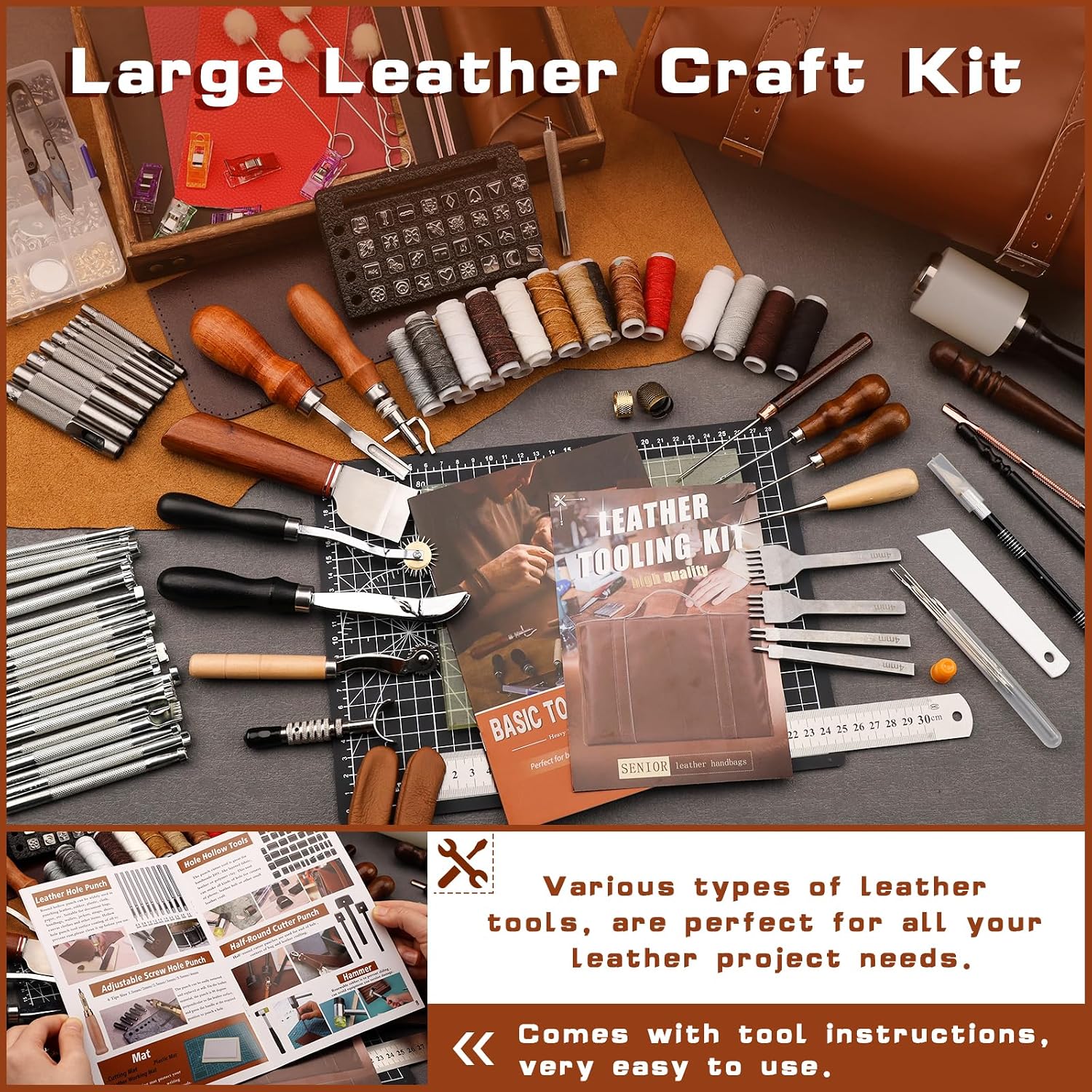Lederbewerkingsset Lederen han - Leather Works recensie en prijs