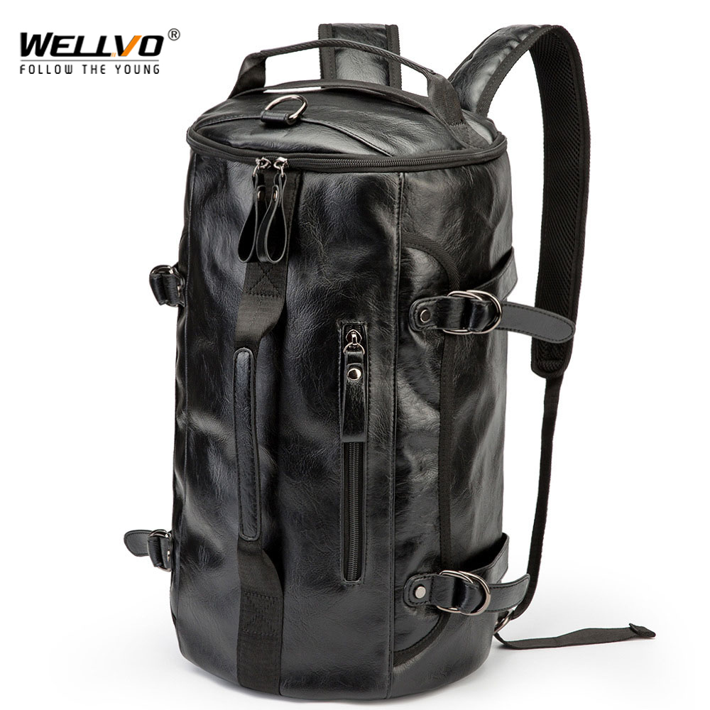 Mannen Lederen Emmer Rugzak Mu - Leather Work Backpack recensie en prijs