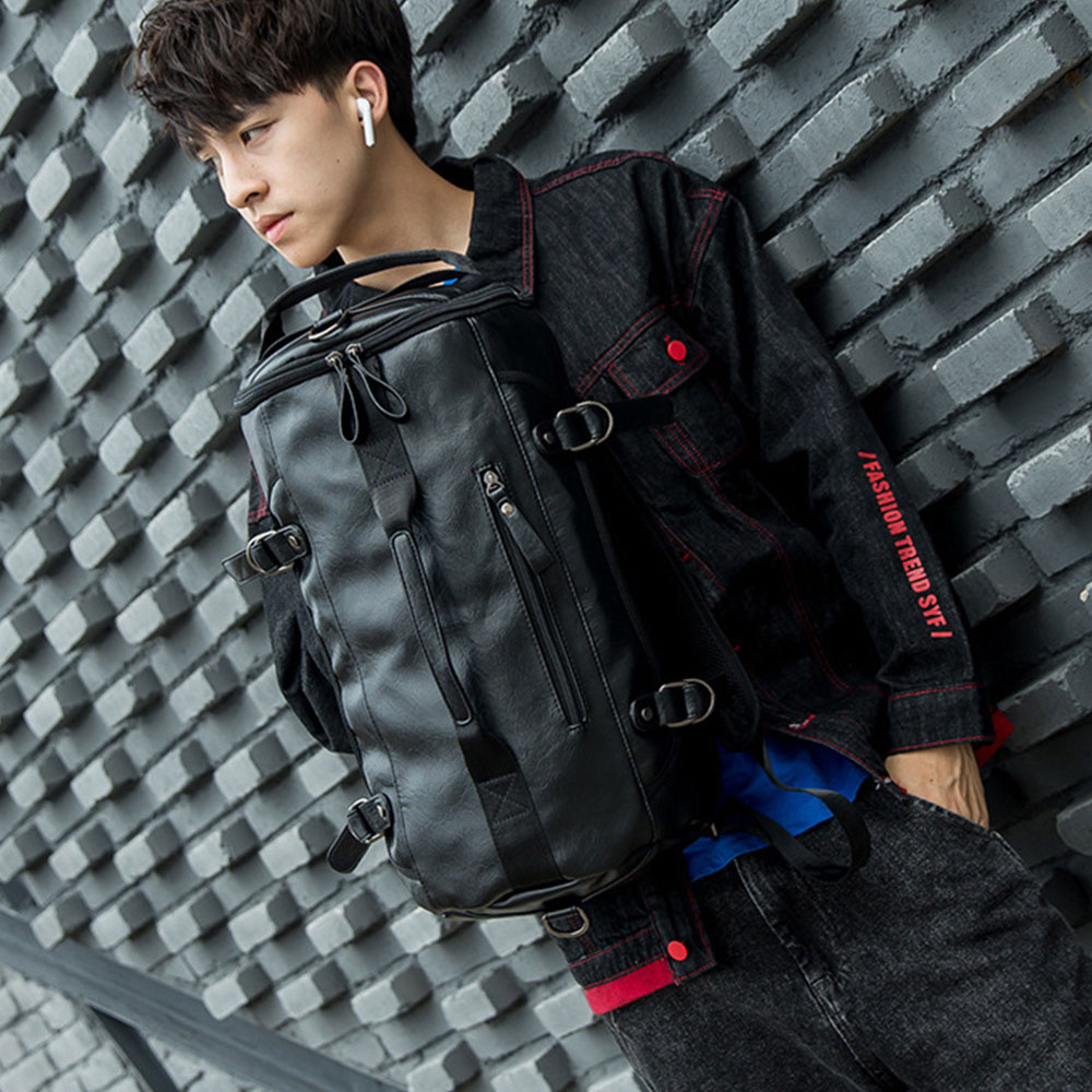Mannen Lederen Emmer Rugzak Mu - Leather Work Backpack recensie en prijs