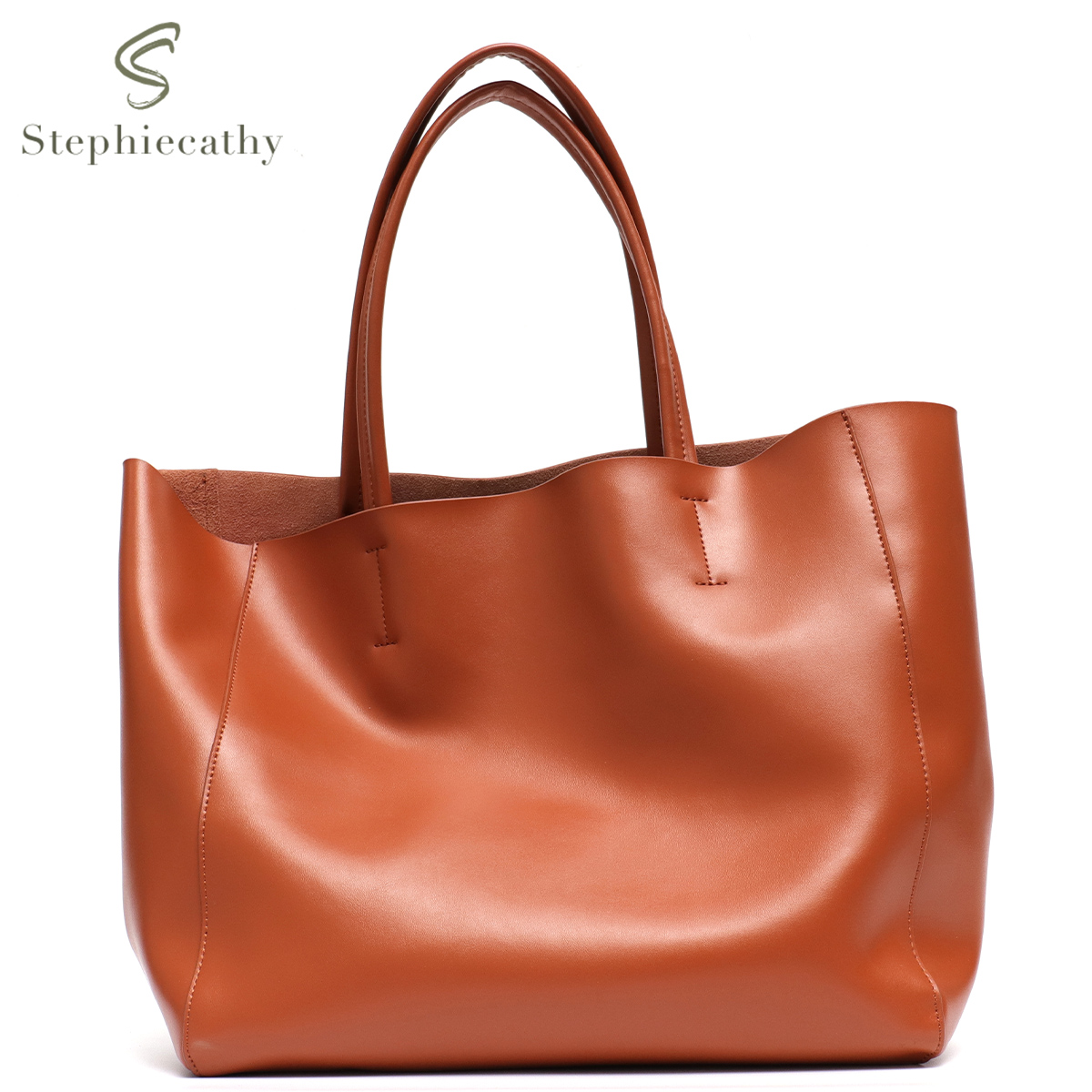 Minimalistische grote draagtas - Leather Work Bag Women recensie en prijs