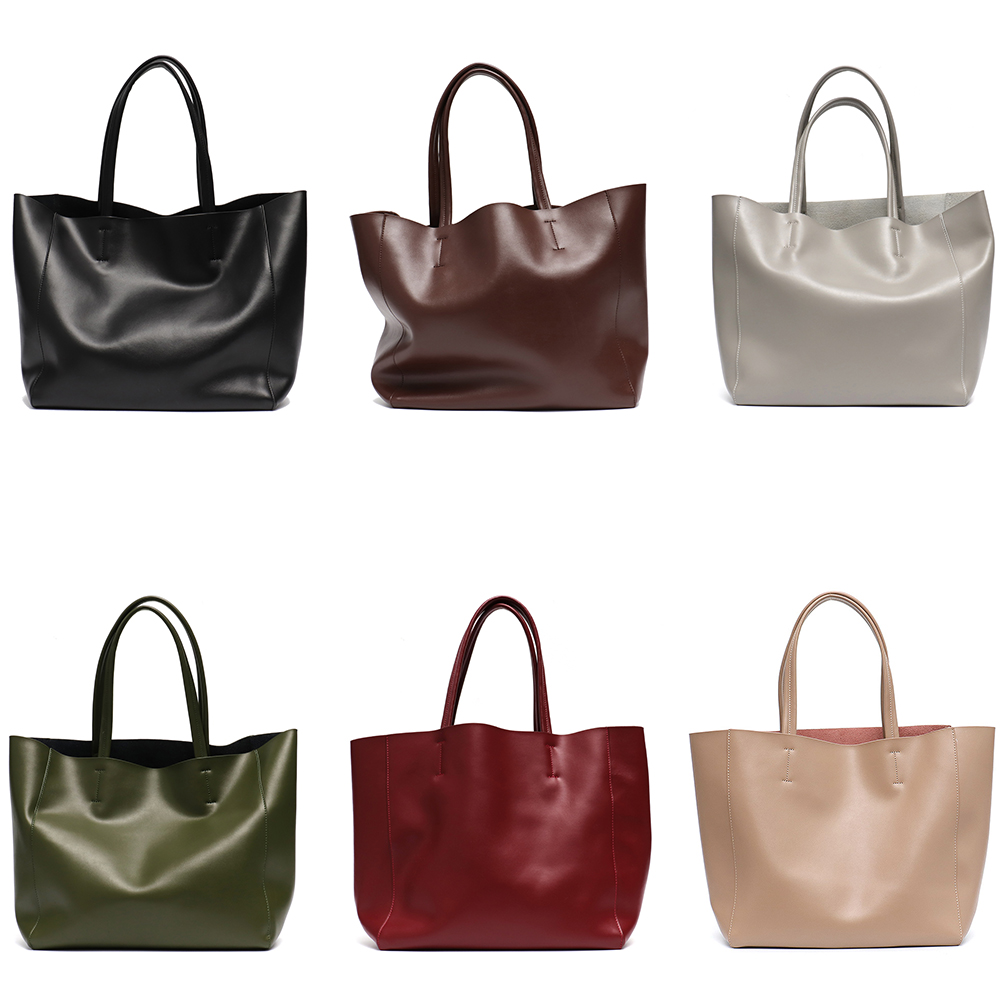 Minimalistische grote draagtas - Leather Work Bag Women recensie en prijs
