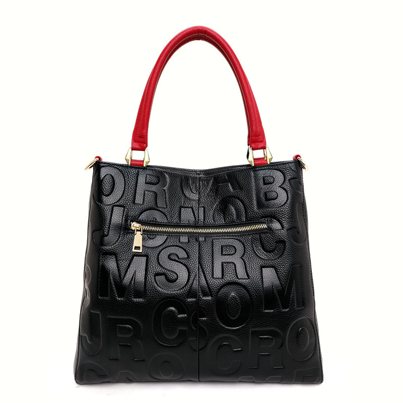 Echte koeienhuid lederen tas m - Leatherwork Embossing recensie en prijs