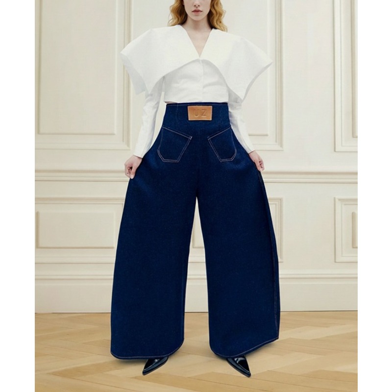 T Sigur Vintage blauwe damesje - Leather Work Jeans recensie en prijs