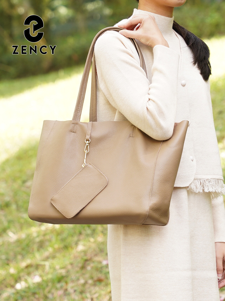Zency Echt Lederen Grote Tote  - Leather Work Bag Women recensie en prijs