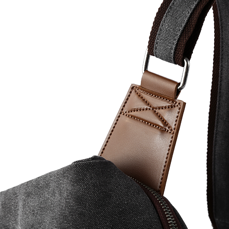 MTE ELAN Retro canvas slingbag - Leather Work Backpack recensie en prijs