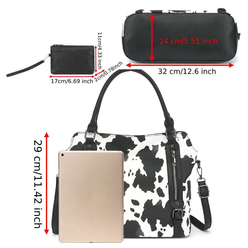 2-delige set dames handtas, kl - Leather Work Bag Women recensie en prijs