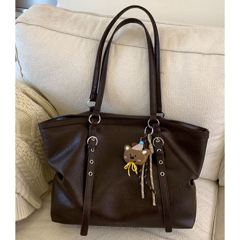 PU lederen handtas met handvat - Leather Work Handbags For Women recensie en prijs