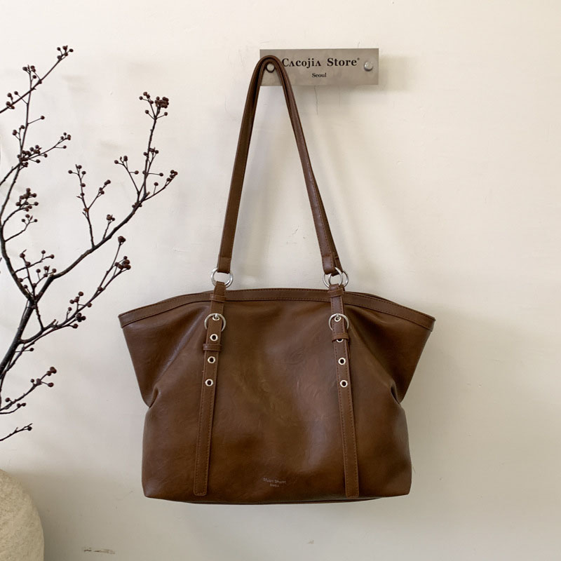 PU lederen handtas met handvat - Leather Work Handbags For Women recensie en prijs