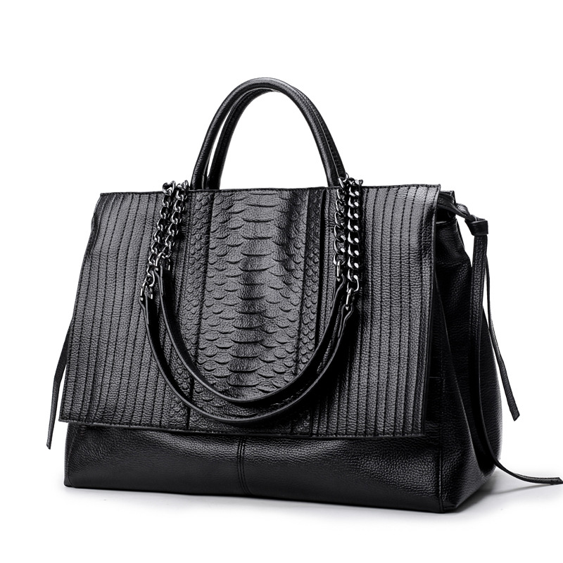 Elegante draagtas met ritsslui - Leather Work Bag Women recensie en prijs