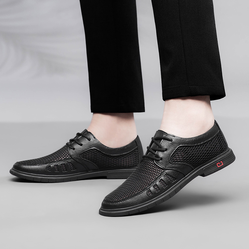 Nieuwe zomer zakelijke herenkl - Leather Work Oxfords recensie en prijs