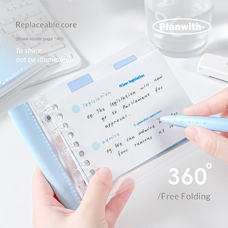 Planwith Mini B7 losbladig not - Leather Work Diary recensie en prijs