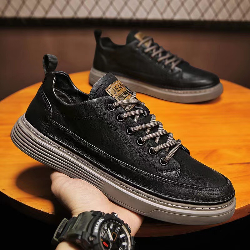 Casual leren schoenen 2025, le - Leveling Leatherworking recensie en prijs