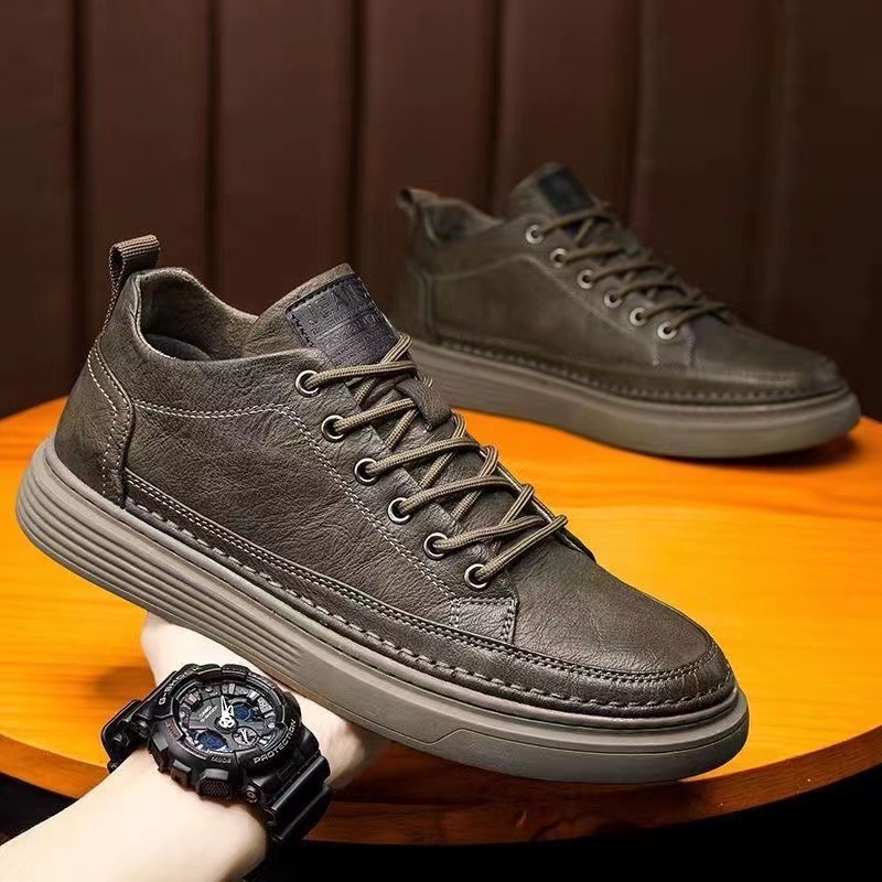 Casual leren schoenen 2025, le - Leveling Leatherworking recensie en prijs