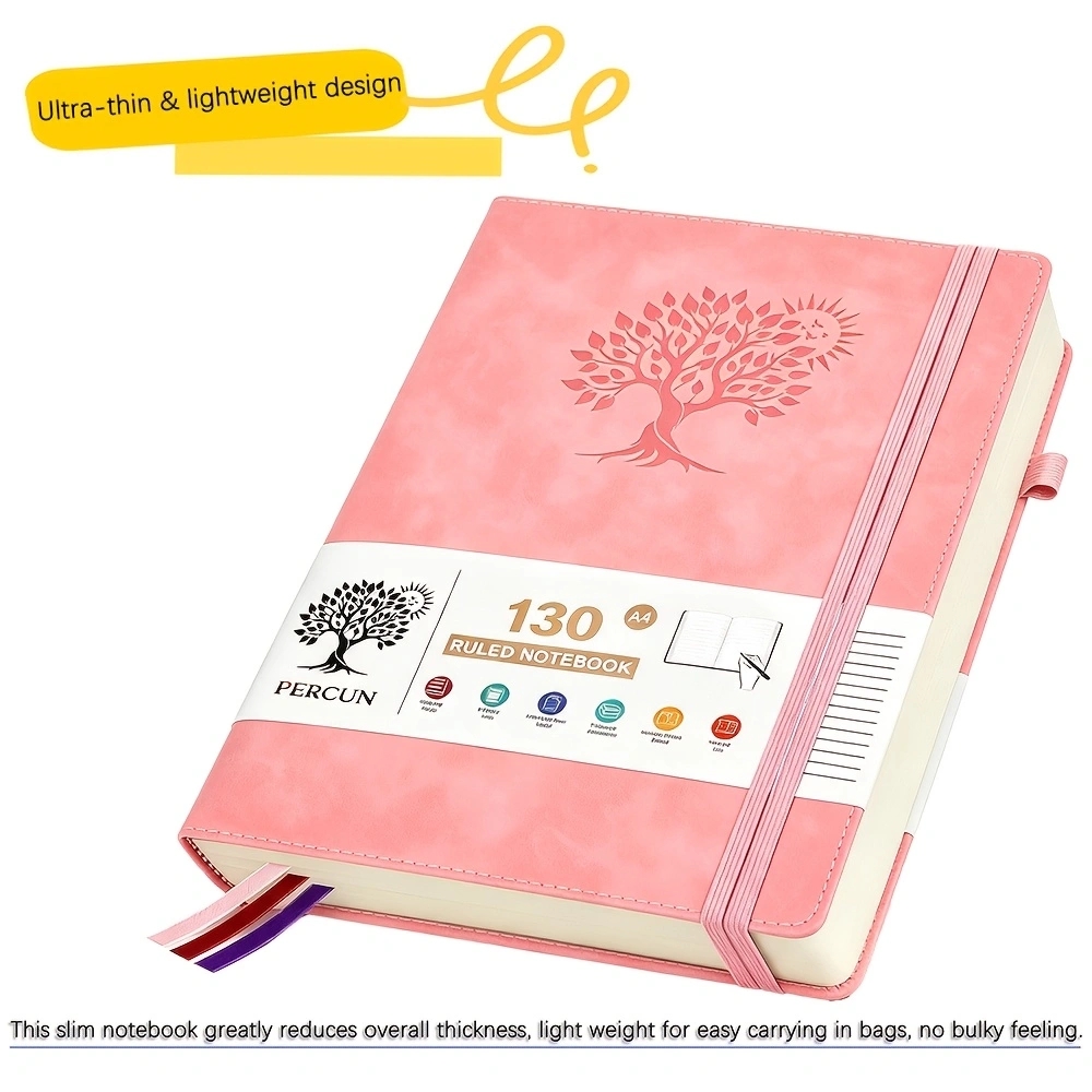 A4 Gelinieerd Hardcover Dagboe - Leather Work Diary recensie en prijs