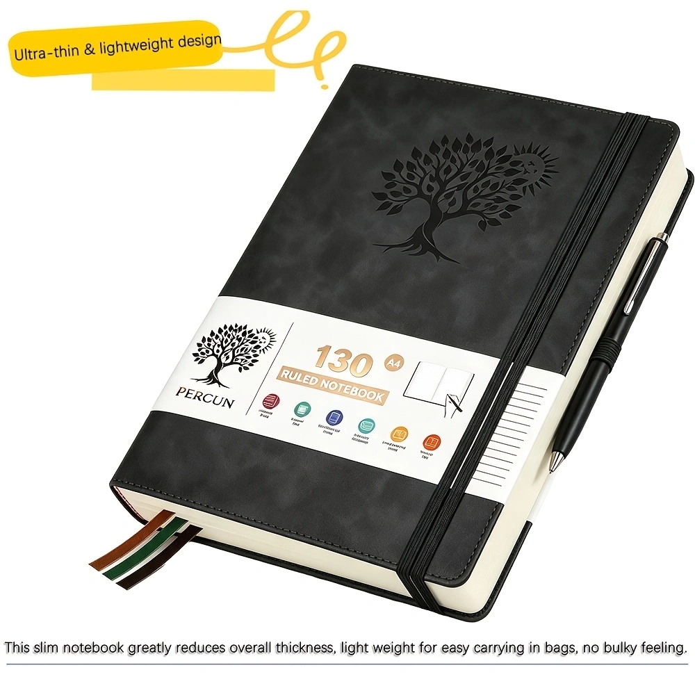 A4 Gelinieerd Hardcover Dagboe - Leather Work Diary recensie en prijs